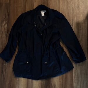 Women's Dark Blue Utility Jacket